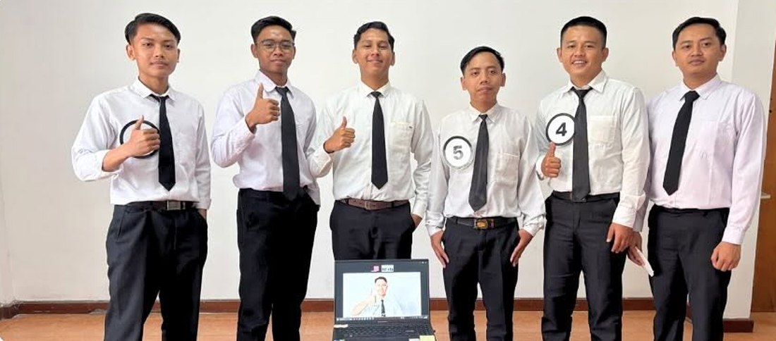 Kandidat LPK SJK setelah sesi interview SSW Kaigo